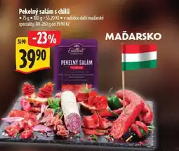 Albert Pekelný salám s chilli nabídka