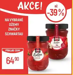 Globus Na vybrané džemy značky schwartau nabídka