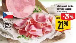 Albert Mistrovská šunka nejvyšší jakosti nabídka