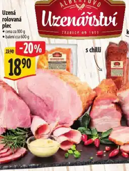 Albert Uzená rolovaná plec nabídka