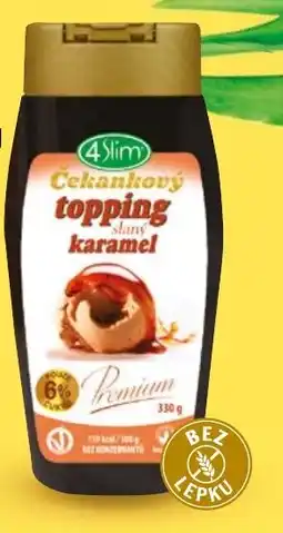 Globus 4Slim Čekankový topping slaný karamel nabídka