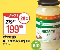 Globus VÁŠ VÝBĚR BIO Kokosový olej XXL nabídka