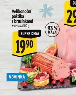 Albert Velikonoční paštika s brusinkami nabídka
