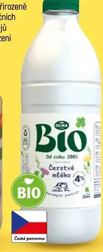 Globus Olma BIO Čerstvé mléko nabídka