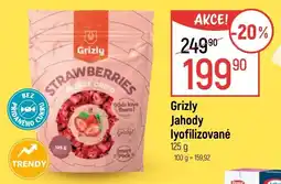 Globus Grizly Jahody lyofilizované nabídka