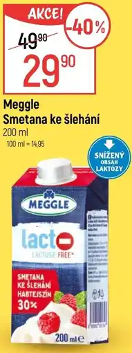Globus Meggle Smetana ke šlehání nabídka