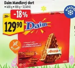 Albert DAIM Mandlový dort nabídka