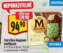 Albert Zmrzlina magnum 3 multipack nabídka