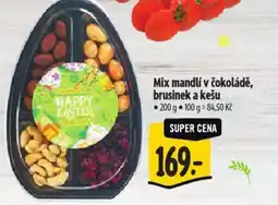 Albert Mix mandlí v čokoládě, brusinek a kešu nabídka