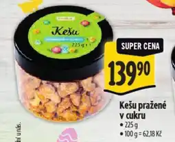 Albert Kešu pražené v cukru nabídka