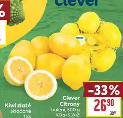 Billa Clever Citrony balení nabídka