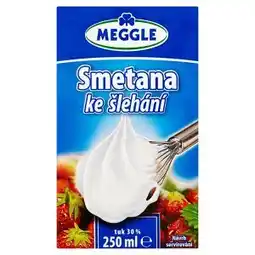 Billa Meggle Smetana ke šlehání 250ml nabídka