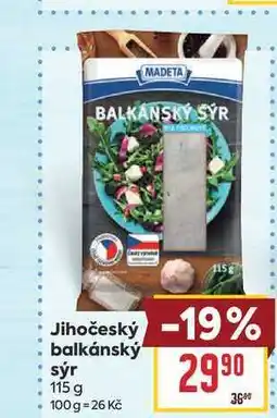 Billa Jihočeský balkánský sýr nabídka