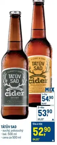 Makro Tátův sad nabídka