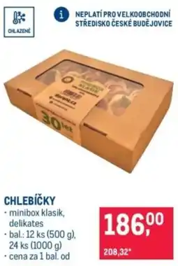 Makro Chlebíčky nabídka