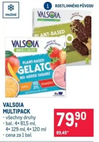 Makro Valsoia multipack nabídka