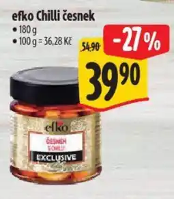 Albert Efko Chilli česnek nabídka