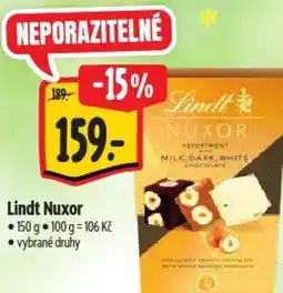 Albert Lindt Nuxor nabídka