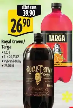 Albert Royal Crown/ Targa nabídka