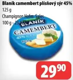 Partner Maloobchodní síť Blaník camembert plísňový sýr 45% nabídka