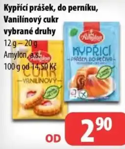 Partner Maloobchodní síť Kypřící prášek, do perníku, Vanilínový cukr nabídka