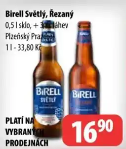 Partner Maloobchodní síť Birell Světlý, Řezaný nabídka