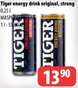 Partner Maloobchodní síť Tiger energy drink original, strong nabídka