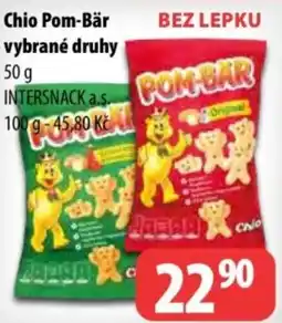 Partner Maloobchodní síť Chio Pom-Bär nabídka