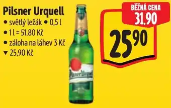 Albert Pilsner Urquell nabídka