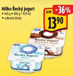 Albert Milko Řecký jogurt nabídka