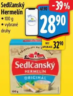 Albert Sedlčanský Hermelín nabídka