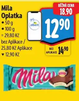Albert Mila Oplatka nabídka