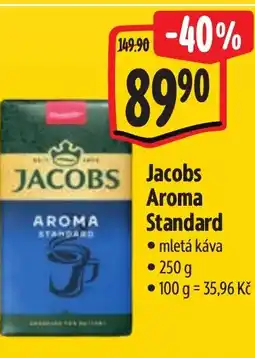 Albert Jacobs Aroma Standard nabídka