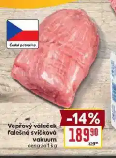 Billa Vepřový váleček falešná svíčková nabídka