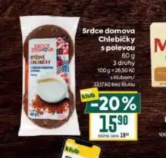 Billa Chlebíčky s polevou nabídka