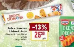 Billa Listové těsto nabídka