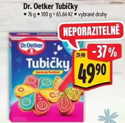 Albert Dr. Oetker Tubičky nabídka