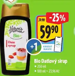 Albert Bio Datlový sirup nabídka