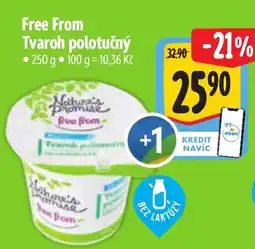 Albert Free From Tvaroh polotučný nabídka