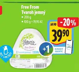 Albert Free From Tvaroh jemný nabídka