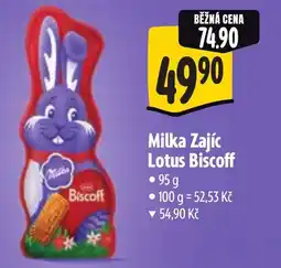 Albert Milka Zajíc Lotus Biscoff nabídka
