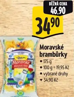 Albert Moravské brambůrky nabídka