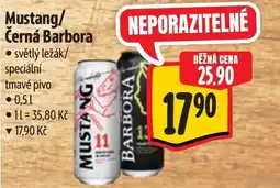 Albert Mustang/ Černá Barbora nabídka