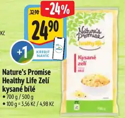 Albert Nature's Promise Healthy Life Zelí kysané bílé nabídka
