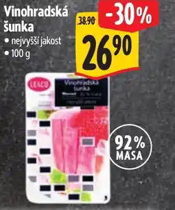 Albert Vinohradská šunka nabídka