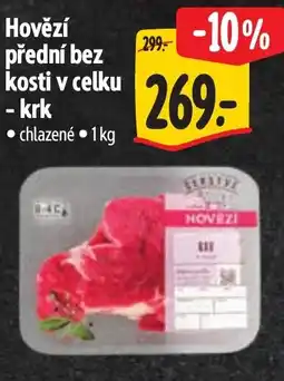 Albert Hovězí přední bez kosti v celku - krk nabídka