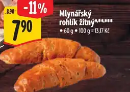 Albert Mlynářský rohlík žitný nabídka