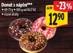 Albert Donut s náplní nabídka