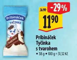 Albert Pribináček Tyčinka s tvarohem nabídka