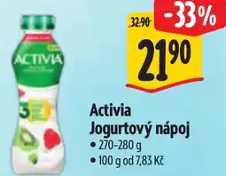 Albert Activia Jogurtový nápoj nabídka
